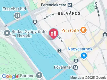 Taverna Dionysos Étterem Budapest a térképen