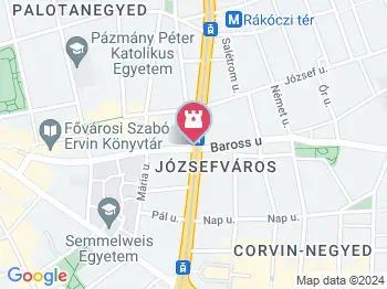 Díszkút Budapest a térképen