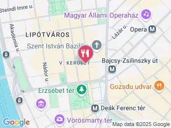 DiVino - Bazilika Budapest a térképen