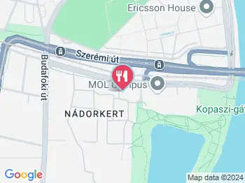 Dobay BudaPart Budapest a térképen