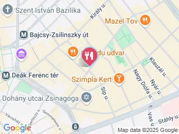 Doblo Wine & Bar Budapest a térképen