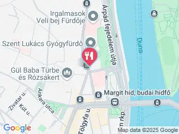 Dolcissima Budapest a térképen