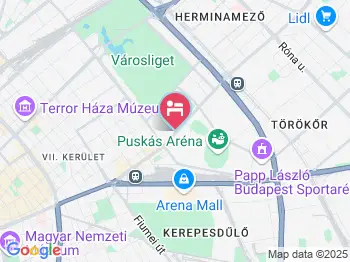 Dominik Panzió Budapest a térképen