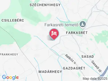 Dominika Apartman Hotel Budapest a térképen