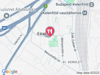 Don Pepe Étterem & Pizzéria - Menyecske utca Budapest a térképen