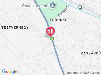 Döner Kebab Express - Bécsi út Budapest a térképen