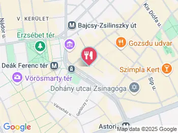 Double Bubble Budapest a térképen