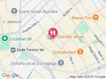 Double You Budapest a térképen