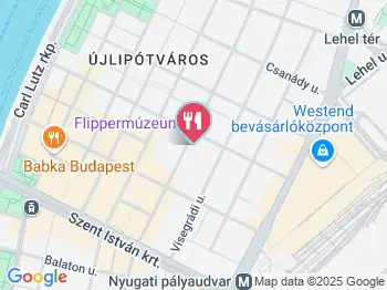 Dream Café Budapest a térképen