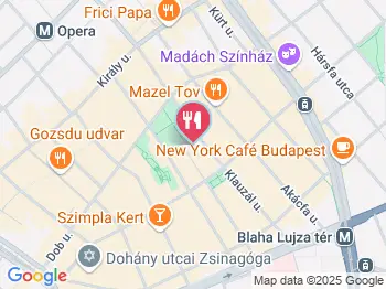 Droszt Kávézó Budapest a térképen