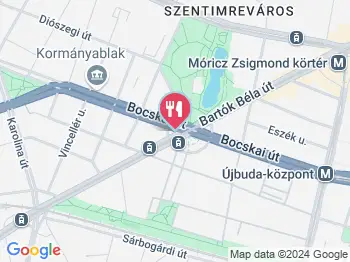 Dukata Pékség Budapest a térképen