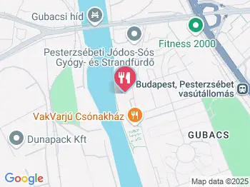 Duna Garden Hotel Étterme Budapest a térképen