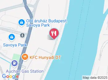 Dunaparty Megálló Budapest a térképen