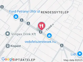 Duo Ételbár & Pizzéria Budapest a térképen