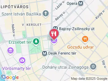 Duran Szendvicsház - Bajcsy-Zsilinszky út Budapest a térképen