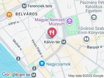 Dynamobake Budapest a térképen