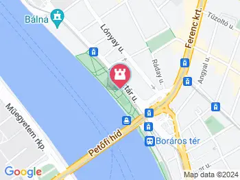 Dzsaváharlál Nehru emlékmű Budapest a térképen