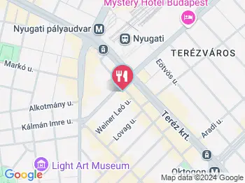 Dzsungel Kávézó & Étterem Budapest a térképen