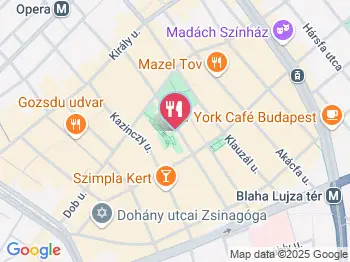 Dzzs Bár Budapest a térképen