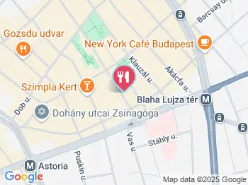 Early Bird Coffee Budapest a térképen