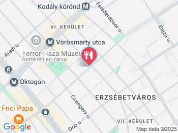 Ebéd-Lelő Ételbár - Király utca Budapest a térképen