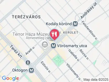 Ecocafe Budapest a térképen