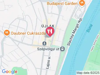 EdVino Borbár & Bisztró Budapest a térképen