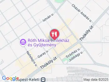 Efes Kebab Török Étterem - Garay Center Budapest a térképen