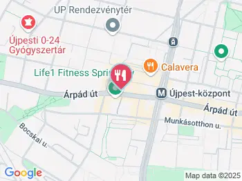 Egyelek + (Modern Étkezde) Budapest a térképen