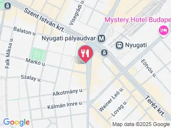 Eiffel Bistro & Bar Budapest a térképen