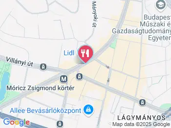 Eker Török Étterem - Bartók Béla út Budapest a térképen