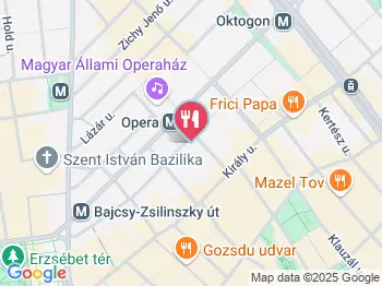 El Asador de Pata Negra Budapest a térképen