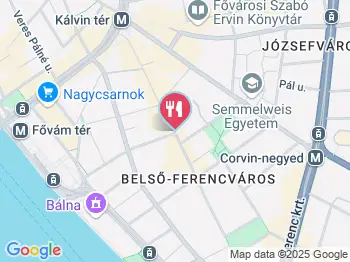 El Bigote - Ráday utca Budapest a térképen