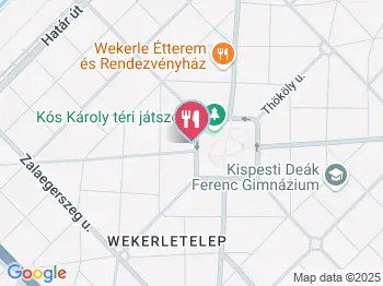 Éléskamra Étterem Budapest a térképen