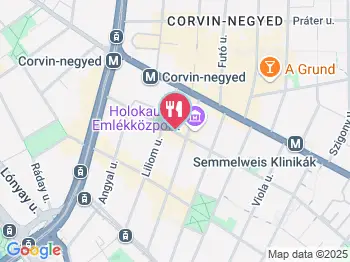 Élesztőház Budapest a térképen