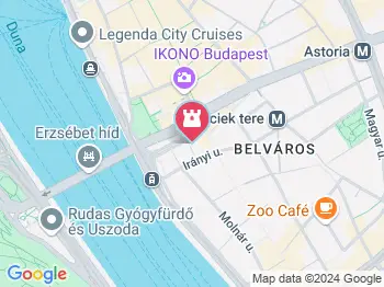 Élet menete Budapest a térképen