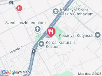 Elise Bistro & Café Budapest a térképen