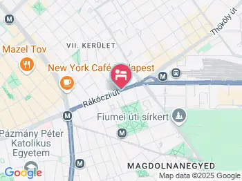 Hotel Elit Budapest a térképen