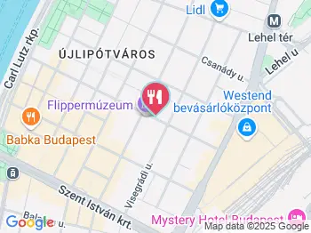 Eliza Pékség Budapest a térképen