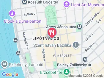 Első Pesti Rétesház Étterem Budapest a térképen