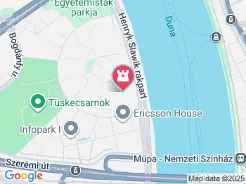 ELTE Természetrajzi Múzeum Budapest a térképen