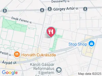Elvis Burger Retro Diner Budapest a térképen
