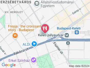 Em Oi Pho Restaurant Budapest a térképen