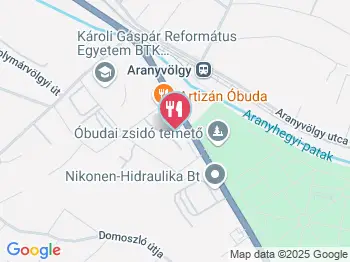 Emil Cukrászda Budapest a térképen