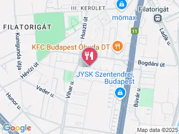 Emily & Mazsola Étterem Budapest a térképen