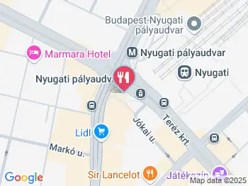 Empanada Story Budapest a térképen