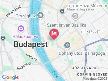 Empedocle Apartman Budapest a térképen