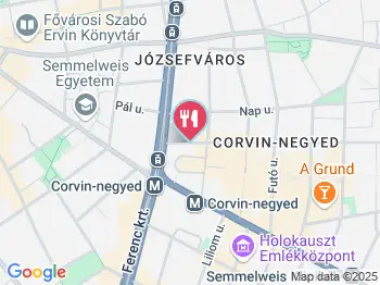 Enjoy Budapest Café Budapest a térképen