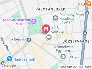 Építész Pince Étterem Budapest a térképen