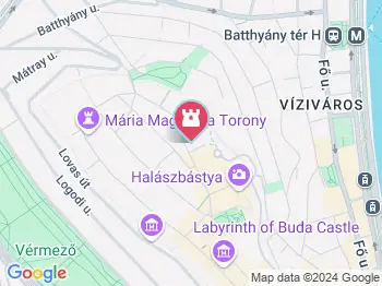 Építészeti Múzeum Budapest a térképen